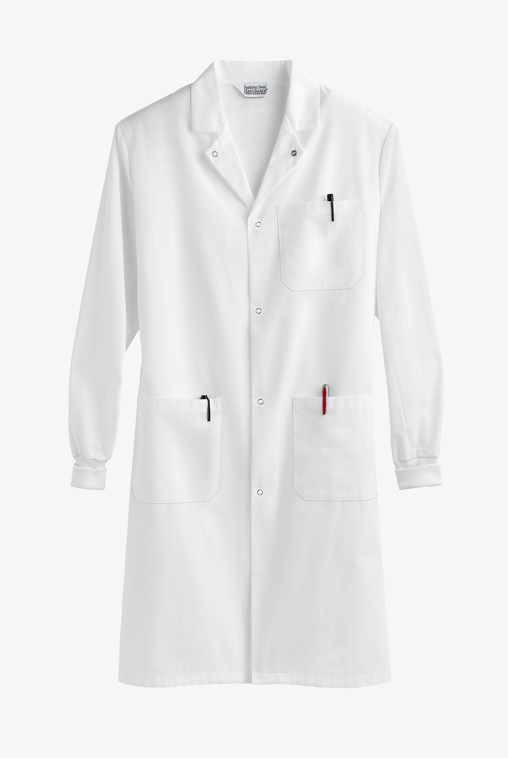 Fashion Seal Unisex 41" 3-Pocket Lab Coat