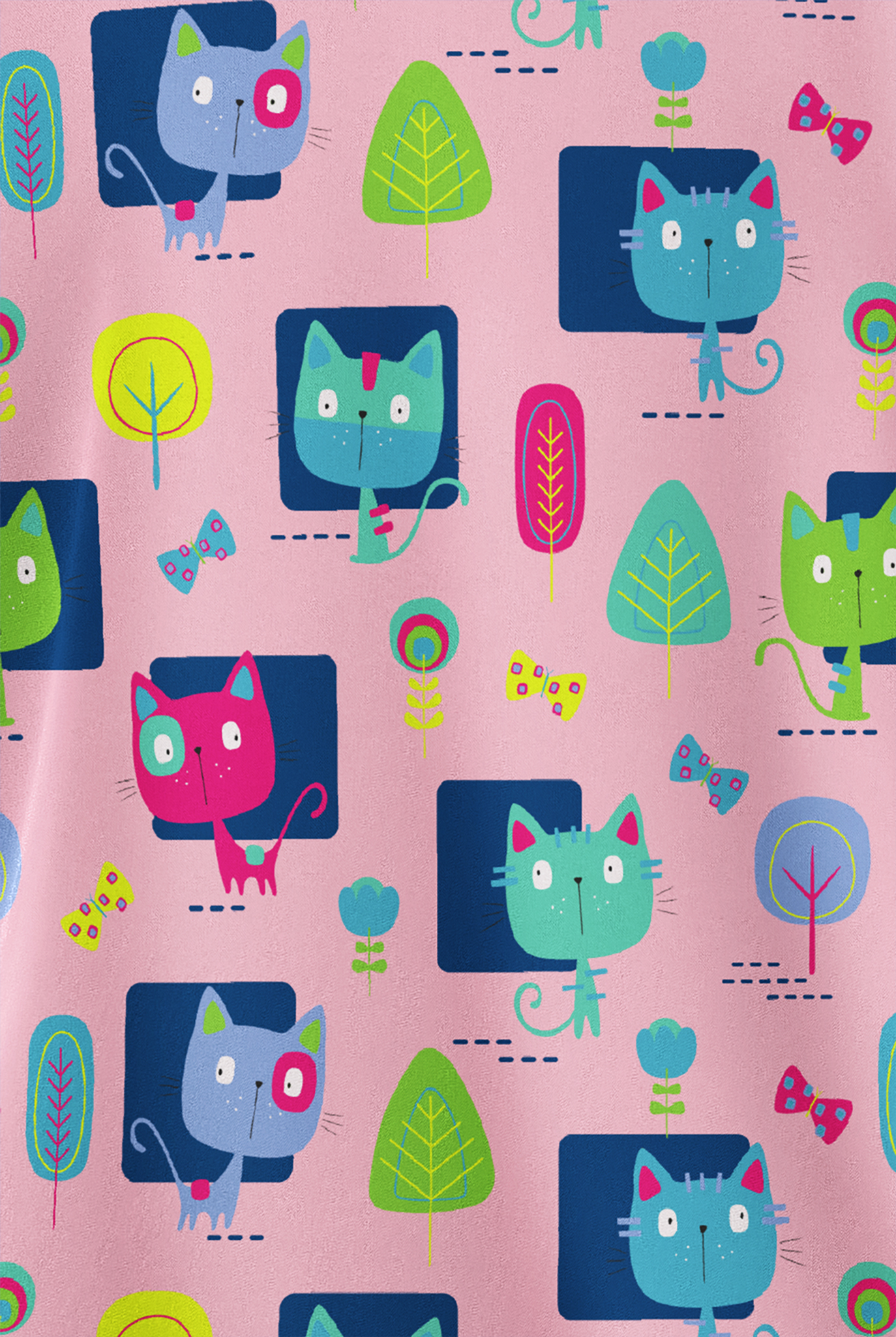 Butter-Soft STRETCH Pawsitive Vibes Women's 2-Pocket V-Neck Print Scrub Top