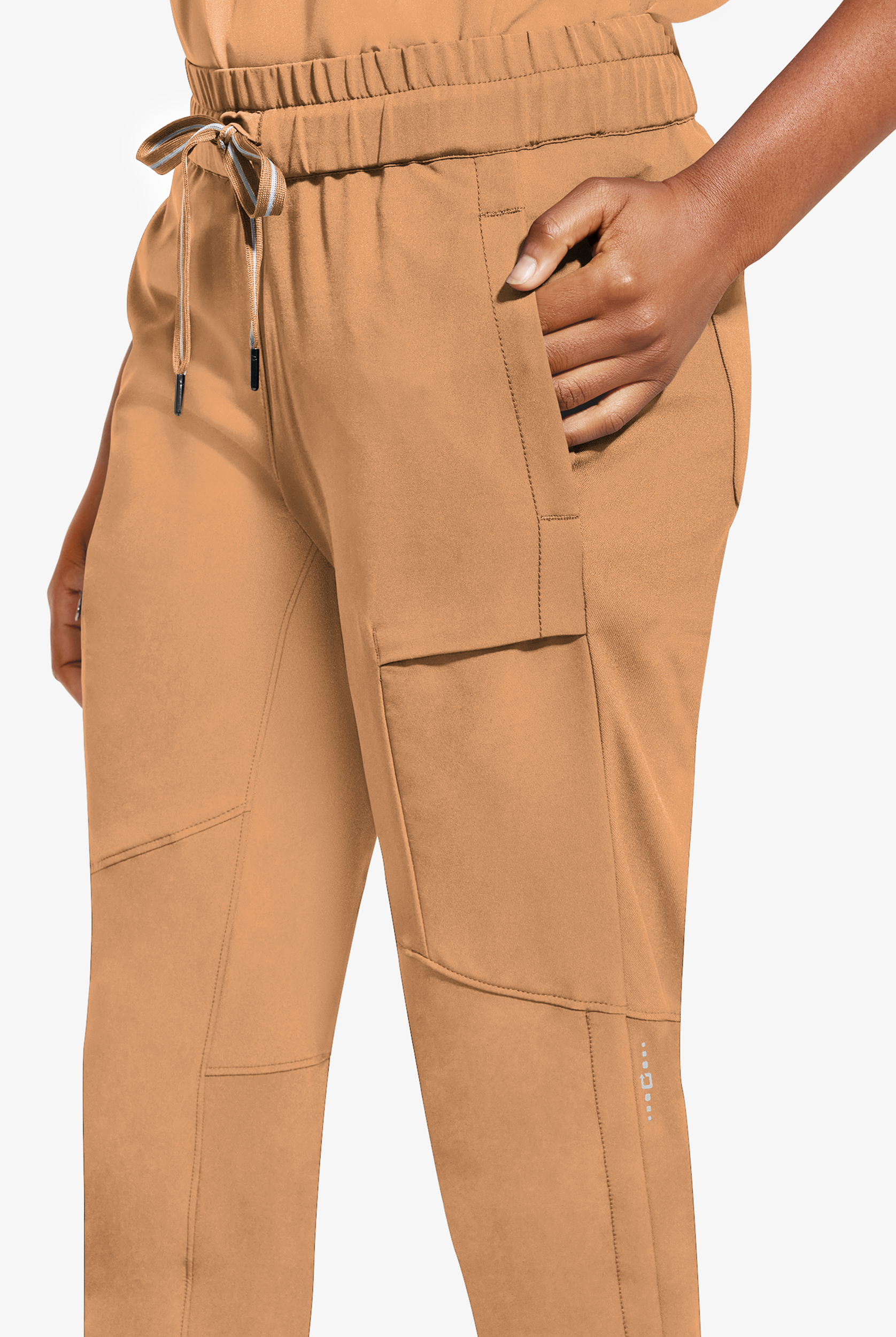 Healing Hands 360 Naya Women's 6-Pocket STRETCH Elastic Jogger Drawstring Scrub Pants