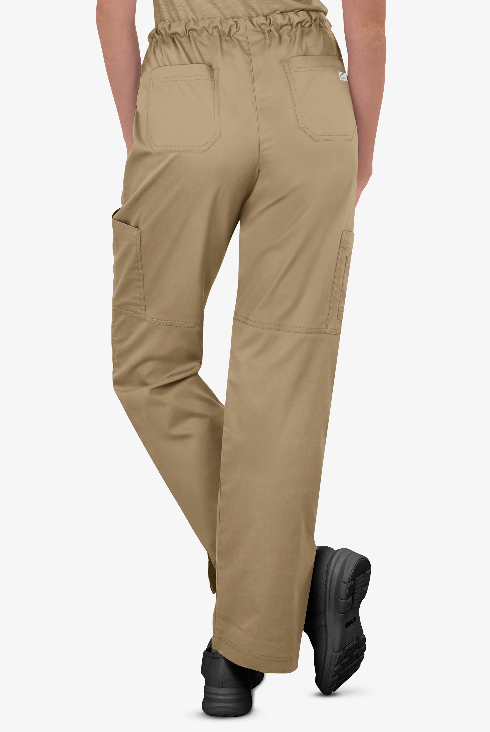 Butter-Soft STRETCH Women's 10-Pocket Drawstring Scrub Pants