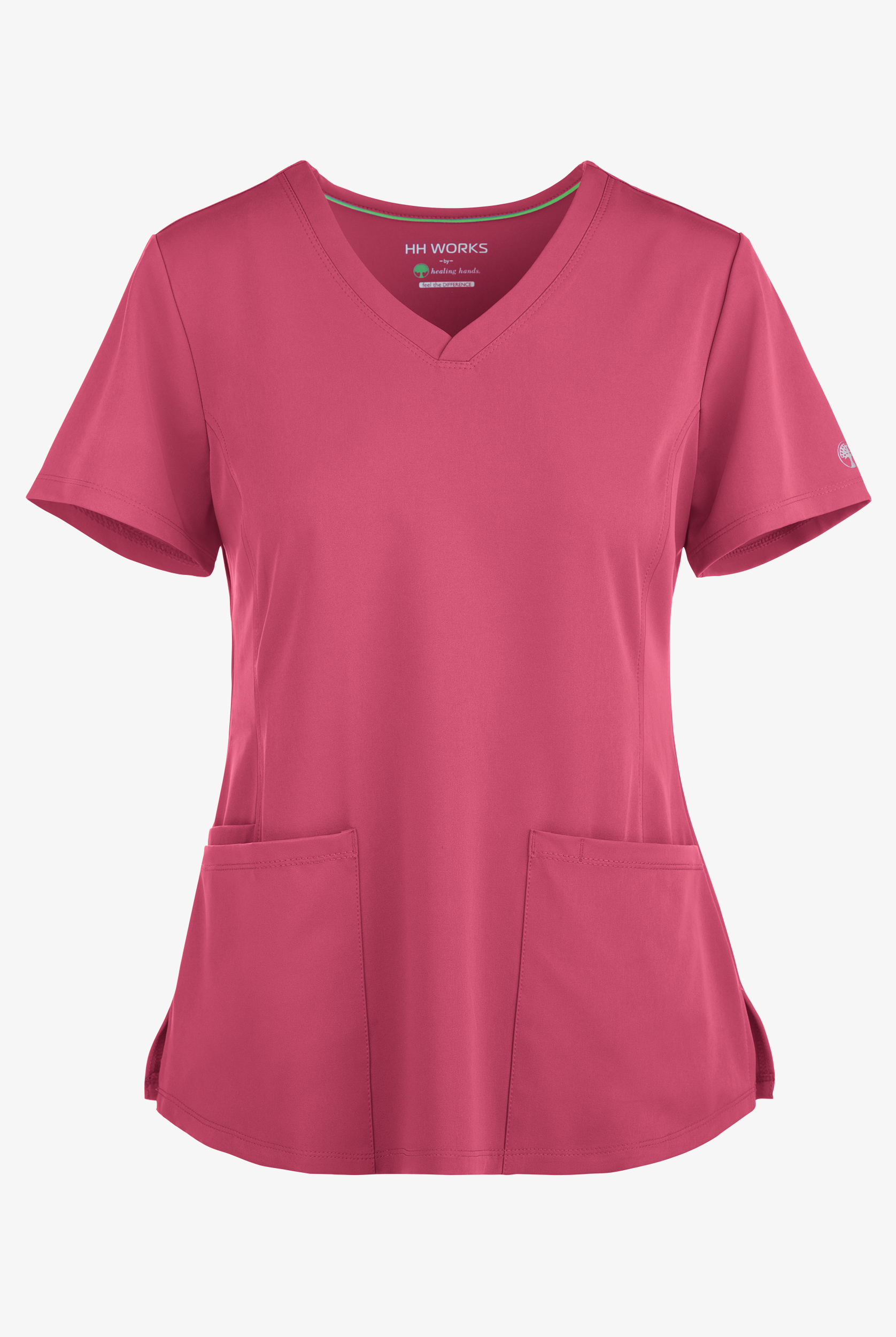 HH Works by Healing Hands Monica Women's 4-Pocket STRETCH V-Neck Scrub Top